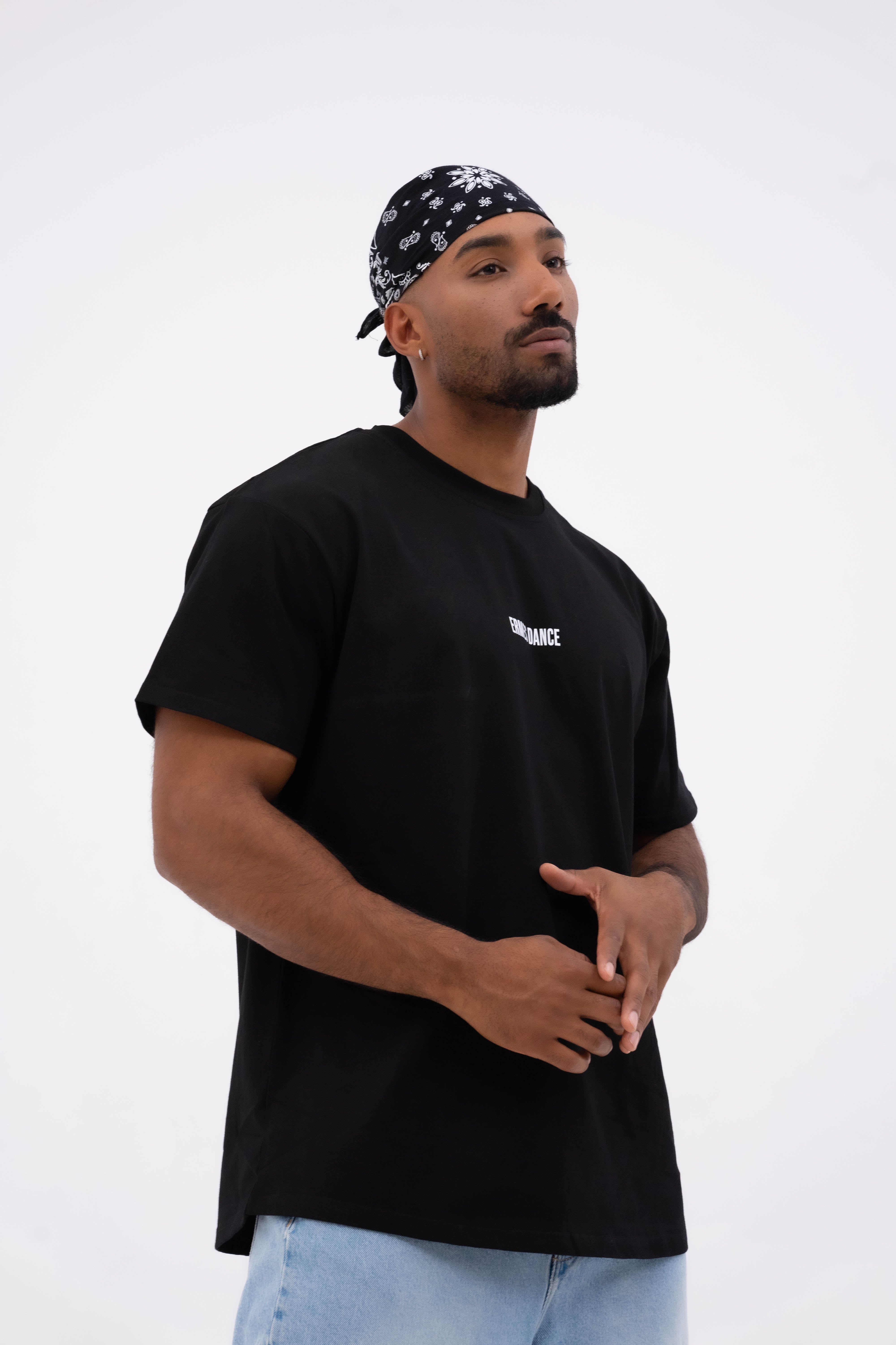Shut Up And Dance Oversize Black T-Shirt