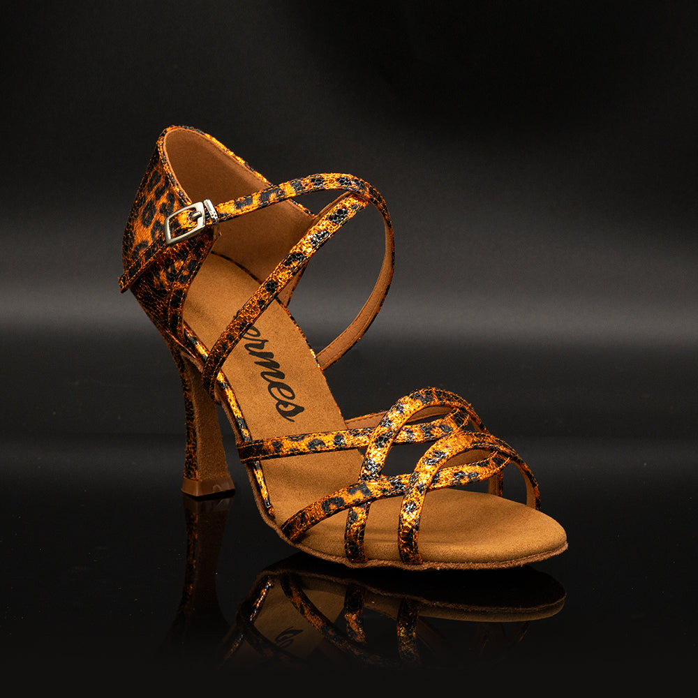 Chaussures de danse latine et salsa Freed Penelope 6,5cm - fauve